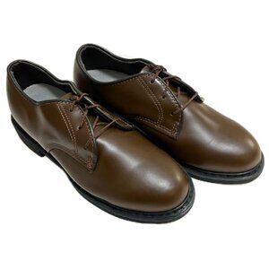 Capps Brown Leather Oxfords 90106-A Size 7 Women's